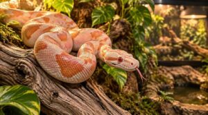 kahl albino boa: bright color option kahl albino boa: bright color option