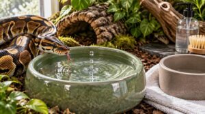 keep snake drinking water fresh and bowls clean keep snake drinking water fresh and bowls clean
