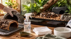 keep snake tank decor safe and clean keep snake tank decor safe and clean
