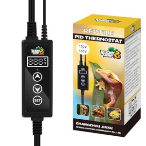 LUCKY HERP Reptile Dimming Thermostat, B0DZ6FN2S6