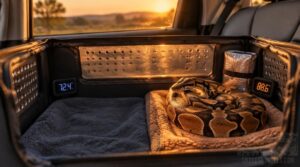 maintain species-appropriate temperatures throughout snake travel maintain species-appropriate temperatures throughout snake travel
