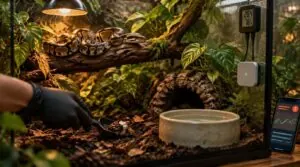 maintain your snake’s habitat with cleaning and environmental monitoring maintain your snake’s habitat with cleaning and environmental monitoring