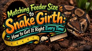 matching feeder size to snake girth