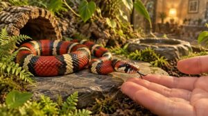 milk snakes: colorful but sometimes shy milk snakes: colorful but sometimes shy