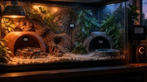 monitor and maintain terrarium temperatures day and night monitor and maintain terrarium temperatures day and night
