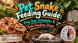 pet snake feeding guide