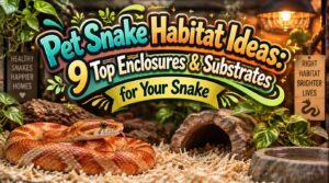 pet snake habitat ideas