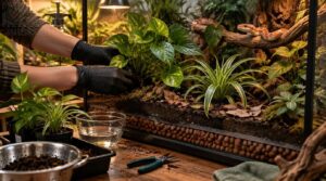 prepare plants and substrate prepare plants and substrate