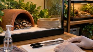 quarantine new snakes and monitor health quarantine new snakes and monitor health