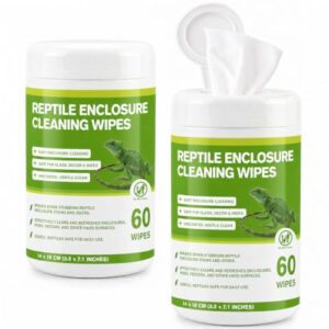 Reptile Enclosure Cleaning Wipes, Unscented B0H346Y83H