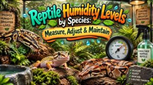 reptile humidity levels