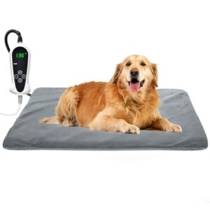 RIOGOO Pet Heating Pad, Upgraded B08GC2NV15