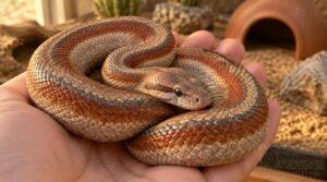 rosy boas: small and slow-moving rosy boas: small and slow-moving