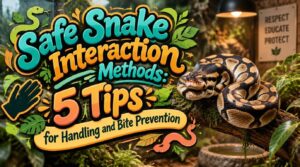 safe snake interaction methods