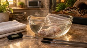 safely thawing and warming prey safely thawing and warming prey
