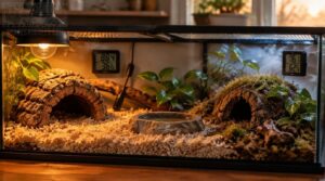 set species-specific temperatures and humidity before arrival set species-specific temperatures and humidity before arrival