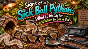 signs of a sick ball python signs of a sick ball python