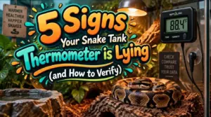 signs your snake tank thermometer is giving false readings signs your snake tank thermometer is giving false readings