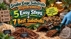 snake cage substrate replacement snake cage substrate replacement