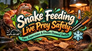 snake feeding live prey safely snake feeding live prey safely
