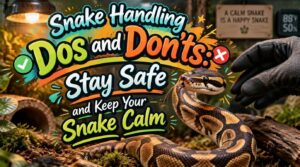 snake handling dos and donts