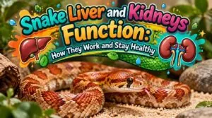 snake liver and kidneys function