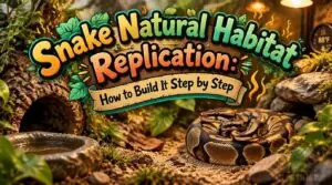 snake natural habitat replication snake natural habitat replication