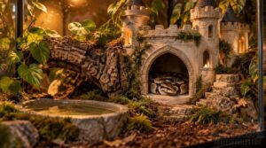 snake-safe fantasy castle hideaway snake-safe fantasy castle hideaway
