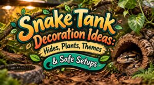snake tank decoration ideas snake tank decoration ideas