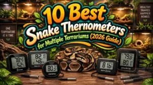snake thermometers for multiple terrariums