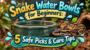snake water bowls for beginners