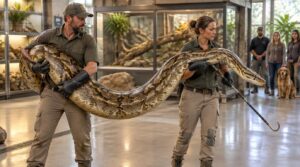 take extra precautions when handling large snakes take extra precautions when handling large snakes