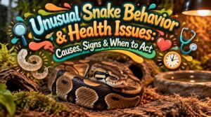 unusual snake behavior health issues unusual snake behavior health issues