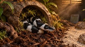 using substrate, humid hides, and ventilation to control humidity using substrate, humid hides, and ventilation to control humidity