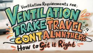 ventilation requirements for snake travel containers