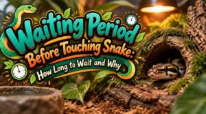 waiting period before touching snake waiting period before touching snake
