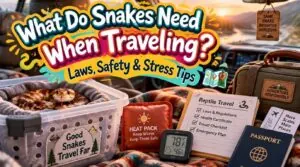 what do snakes need when traveling what do snakes need when traveling