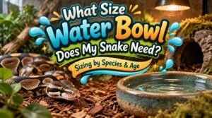 what size water bowl does my snake need what size water bowl does my snake need