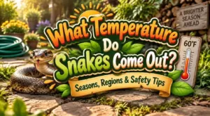 what temperature do snakes come out what temperature do snakes come out