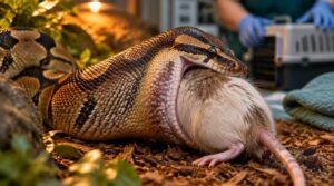 when oversized prey concerns need veterinary help when oversized prey concerns need veterinary help