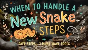 when to handle new snake when to handle new snake