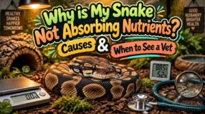 why is my snake not absorbing nutrients