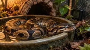why is your ball python always soaking why is your ball python always soaking